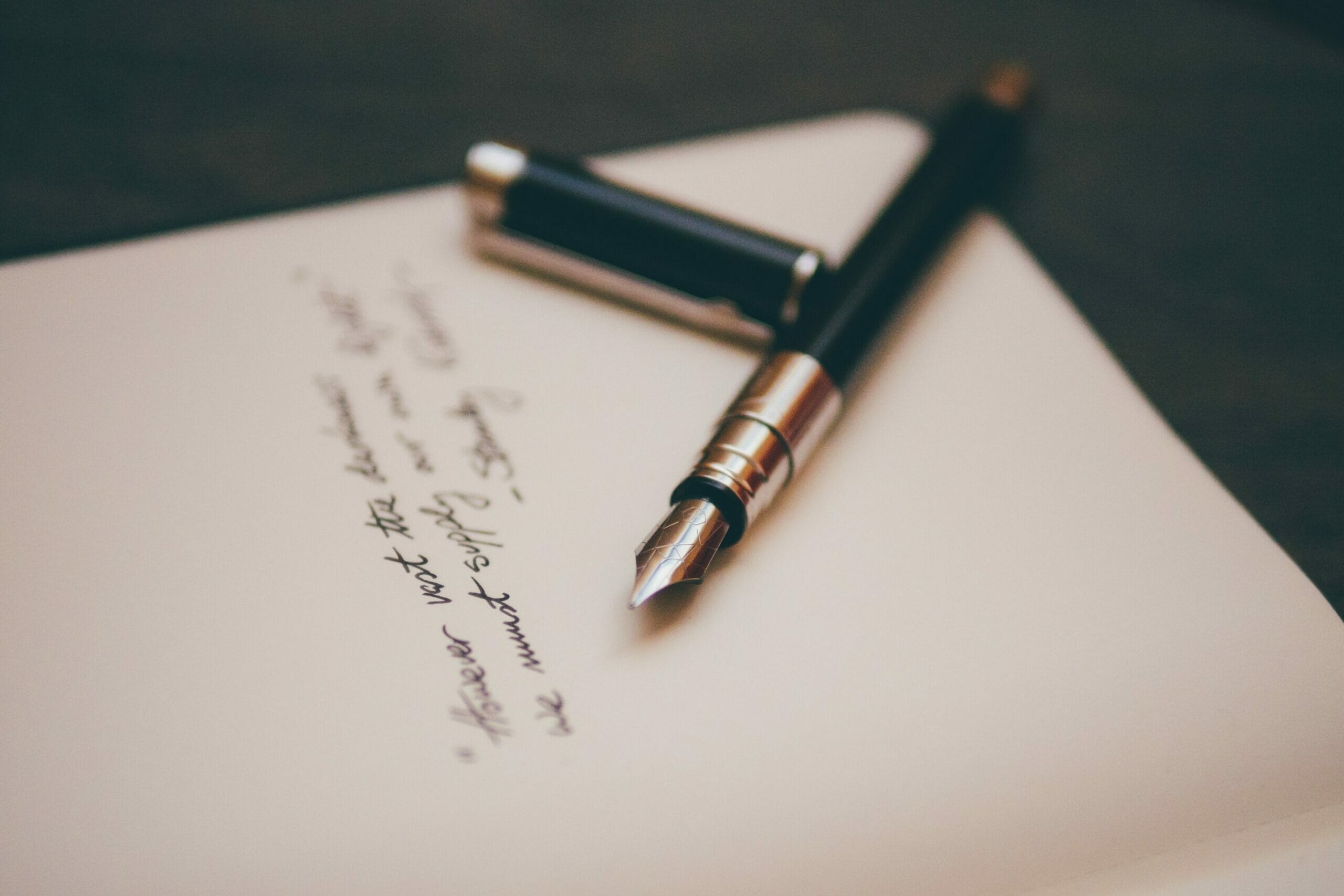 letter and pen handwritten_unsplash